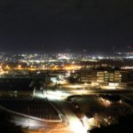【掛川市】陣場峠（青田山砦）から夜景を見よう！掛川城もはっきり見えます